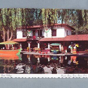 Vintage Postcard - Fiesta Village Knott's Berry Farm - Dexter Press